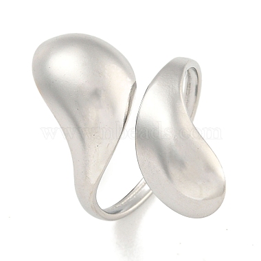 Teardrop 304 Stainless Steel Finger Rings