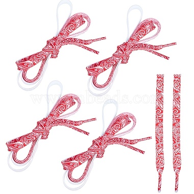 Crimson Polyester Shoelace