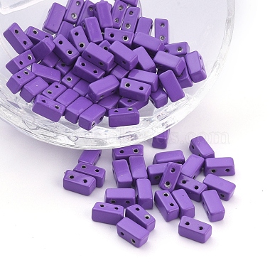 Medium Purple Trapezoid Alloy Multi-Strand Links
