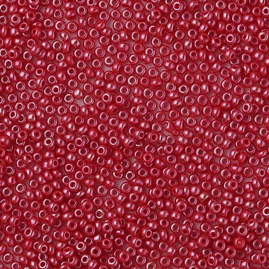 11/0 Czech Opaque Glass Seed Beads(SEED-N004-003B-19)-4