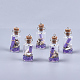 Glass Wishing Bottle Pendant Decorations(X-GLAA-S181-02A)-1