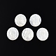 Натуральный белый кабошоны оболочки(SSHEL-N034-138)-2