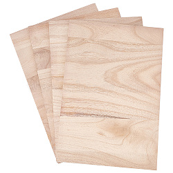 Rectangle Wood Breaking Boards, for Karate Show Training, PapayaWhip, 30x20x1.05cm(WOOD-WH0131-02B)