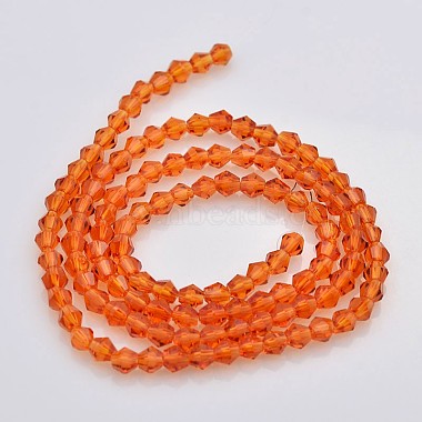 Faceted Bicone Glass Beads Strands(X-EGLA-P017-4mm-06)-2
