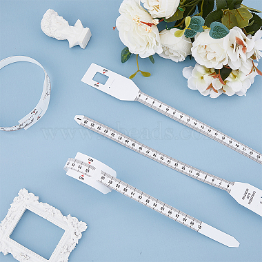 4Pcs 4 Styles PP Plastic Baby Head Circumference Measuring Tape(TOOL-FH0001-58)-5