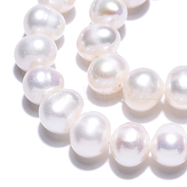 brins de perles de culture d'eau douce naturelles(PEAR-N013-08F)-5