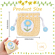 1Pc Flower Knitting Wallet(AJEW-GF0011-09D)-2