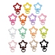 Spray Painted Alloy Swivel Snap Hook Clasps(AL-CBA5501-01)-1