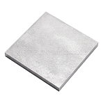 Iron Bench Block, Hammer Iron Anvil Workbenches, for Jewelry Making Tools, Square, Platinum, 10x10x1cm(IFIN-WH0100-20P-12)