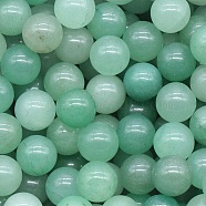 Natural Green Aventurine Crystal Ball, Reiki Energy Stone Display Decorations for Healing, Meditation, Witchcraft, 8mm(PW-WG45243-01)