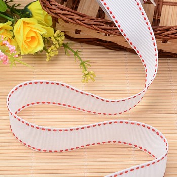 Grosgrain Ribbons for Gift Packings, Red, 5/8 inch(16mm), about 100yards/roll(91.44m/roll)