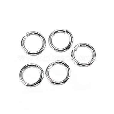 anlaufgesch&uuml;tzte 304 offene Biegeringe aus Edelstahl(A-STAS-D448-098P-6mm)-1