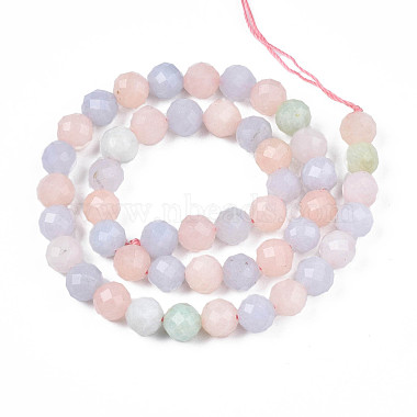 Natural Morganite Beads Strands(G-R460-014-01)-2