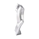High End Resin Side Body Model Portrait Jewelry Stand(NDIS-B001-03B)-4