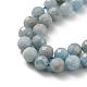 Natural Aquamarine Beads Strands(G-E561-25-8mm-01)-3