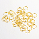 Iron Open Jump Rings(X-IFIN-A018-6mm-G-NF)-1