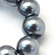 Baking Painted Pearlized Glass Pearl Round Bead Strands(HY-Q330-8mm-12)-3