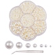 52g ABS Plastic Imitation Pearl Cabochons(SACR-SZ0001-10)-1