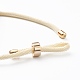 Braided Nylon Cord Bracelet Making(MAK-A017-D01-08G)-3