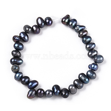 Natural Cultured Freshwater Pearl Beads Strands(PEAR-N013-05L-01)-5