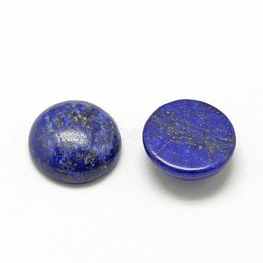Cabochons en lapis lazuli naturel(X-G-R416-8mm-33)-2