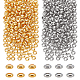 400Pcs 2 Colors Brass Spacer Beads(KK-FH0003-46)-1