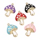 Alloy Enamel Pendants(FIND-B061-04G)-1