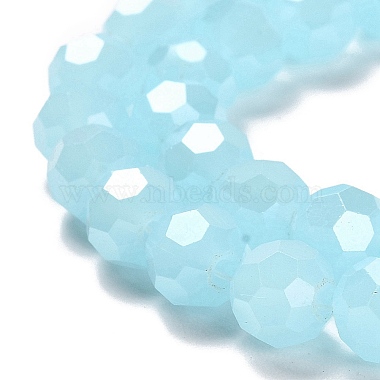perles en verre plaquent brins(EGLA-A035-J8mm-A09)-3