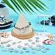 Natural Akoya Shell Disc Charms(SHEL-WH0005-05A)-5