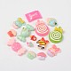 Mixed Color Candy & Cake Resin Cabochons(CRES-MSMC002-45)-1