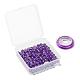 100Pcs 8mm Natural Amethyst Round Beads(DIY-LS0002-40)-7