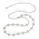 Alloy Flower Link Chain Waist Chains(FIND-WH0421-95P)-1