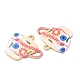 Printed Alloy Pendants(AL-CBA7256-25G-01)-3