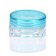 Transparent Plastic Empty Portable Facial Cream Jar(CON-PW0001-005A-08)-1