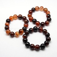 Natural Agate Stretchy Bracelets, 60x10mm(BJEW-G428-10mm-08)