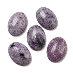 Natural Lepidolite Cabochons, Oval, 18x13x5~5.5mm(X-G-C115-01A-42)