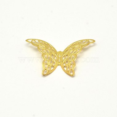 Golden Butterfly Brass Links