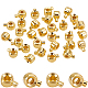 30Pcs Brass Crimp Beads(KK-BBC0024-23G)-1