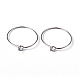 Brass Earrings Hoops(X-EC067-1NF)-1