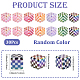 30Pcs UV Plating Opaque Acrylic Beads(OACR-SP0001-92)-2
