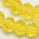 Handmade Imitate Austrian Crystal Faceted Rondelle Glass Beads(X-G02YI084)-1