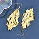 304 Stainless Steel Dangle Earrings(EJEW-F402-01G)-4