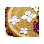 Carbon Steel Cutting Dies Stencils, for DIY Scrapbooking/Photo Album, Decorative Embossing DIY Paper Card, Leaf, Matte Platinum Color, 41x83x0.8mm(X-DIY-K026-20)
