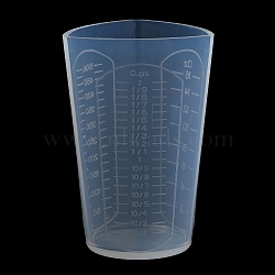 Measuring Cup, Graduated Silicone Mixing Cup for Resin Craft, Clear, 9.7x9.8x14.8cm, Capacity: 500ml(16.91fl. oz)(TOOL-Q027-01C)