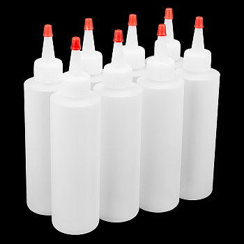 Plastic Glue Bottles, White, 17x5cm