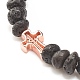 Bracelet extensible perlé en pierre de lave naturelle(BJEW-JB08294-03)-5