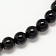 Grade AA Natural Golden Sheen Obsidian Round Beads Strands(G-L275-01-6mm)-1