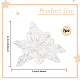 US 1Pc 3D Flower Lace Appliques(DIY-MA0005-03A)-2