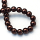 Chapelets de perles rondes en verre peint(X-HY-Q003-4mm-40)-4