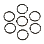 Ion Plating(IP) 304 Stainless Steel Closed Jump Rings, Round, Black, 20 Gauge, 8x0.8mm(STAS-G393-06B-18)
